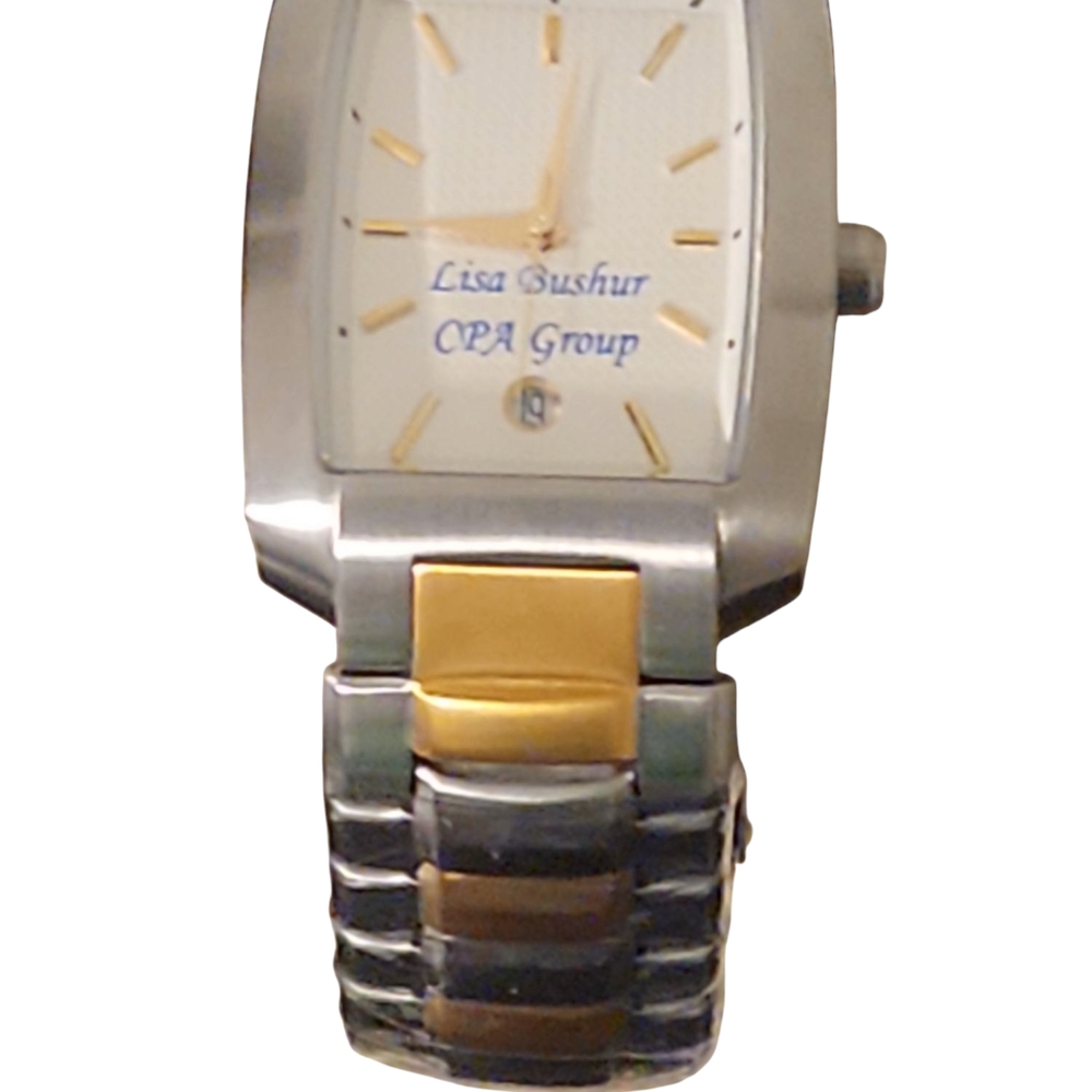 Men's S.S. Silver and Gold Tones Watch